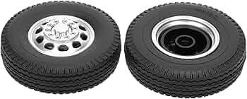 Amazon | 1/14トラックフロントタイヤ、トラックタイヤRcパーツRc